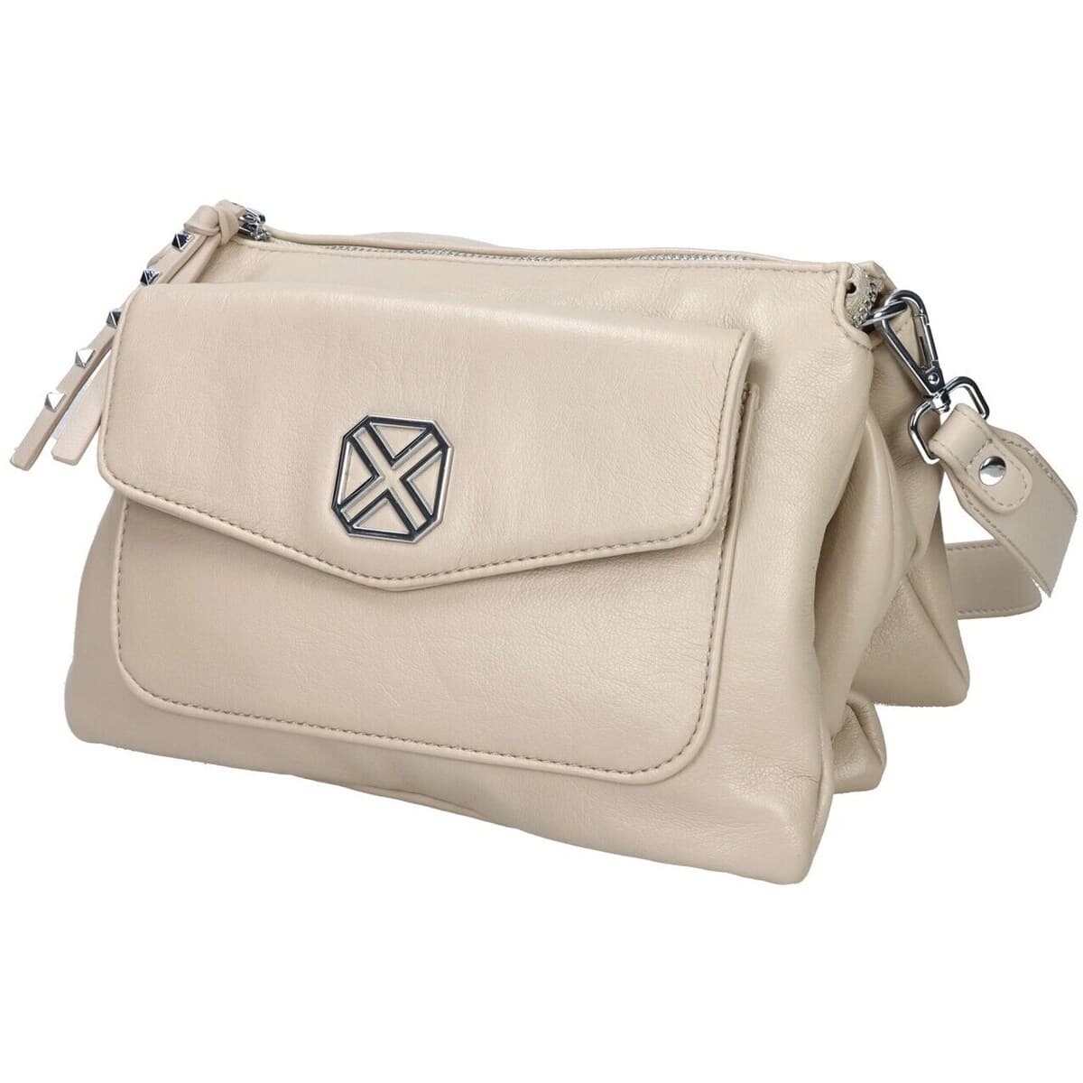 Women's Handbags Xti Beige