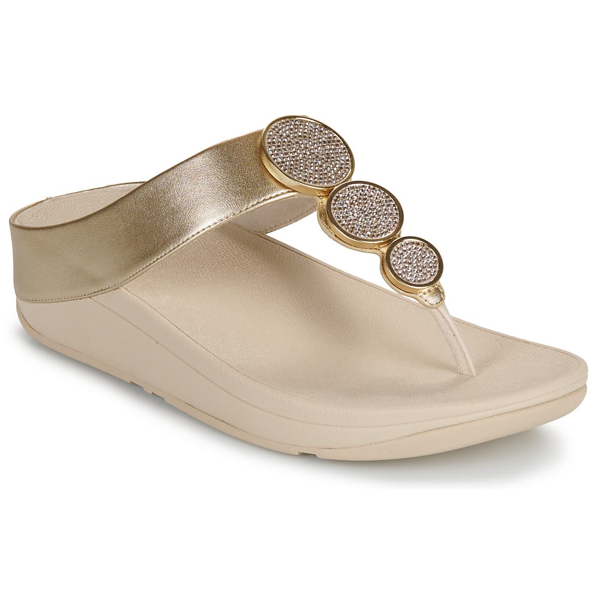 Women's Flip Flops FitFlop Beige