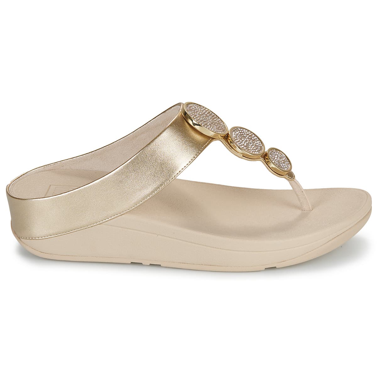 Women's Flip Flops FitFlop Beige