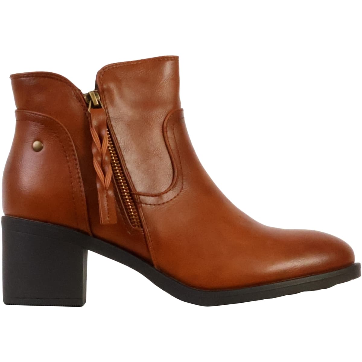 Women's Ankle Boots Super Mode Brown