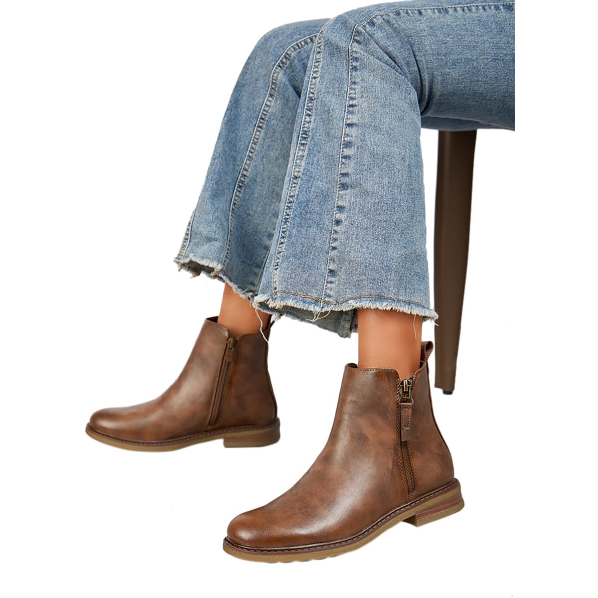 Women's Ankle Boots Super Mode Brown