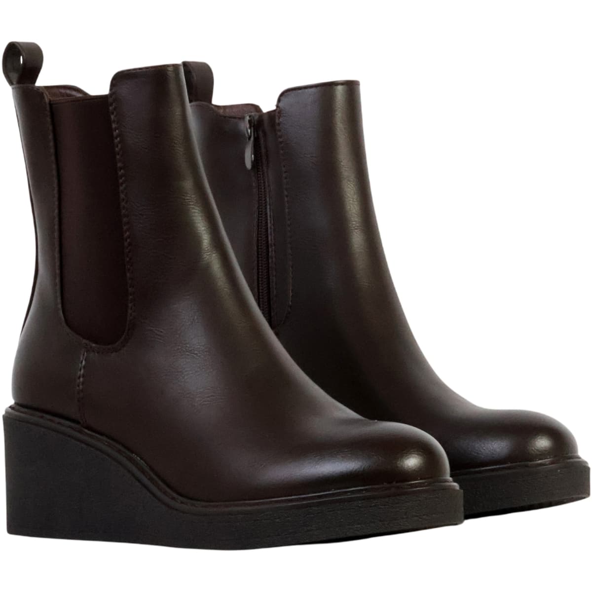 Women's Ankle Boots Super Mode Brown