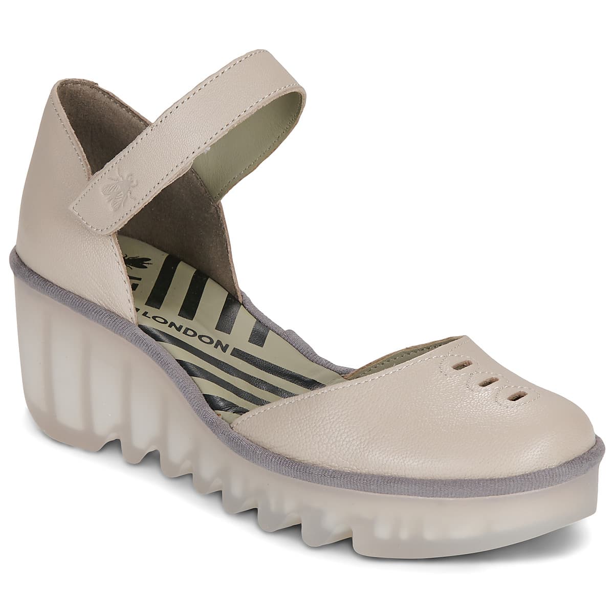 Women's Platforms Fly London Beige