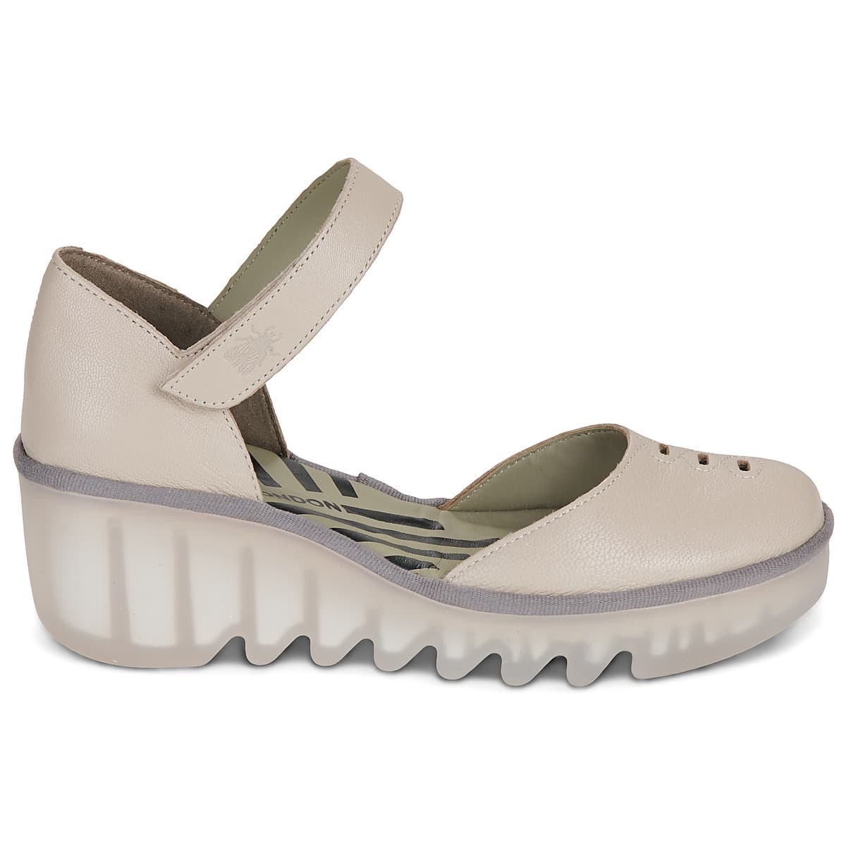 Women's Platforms Fly London Beige