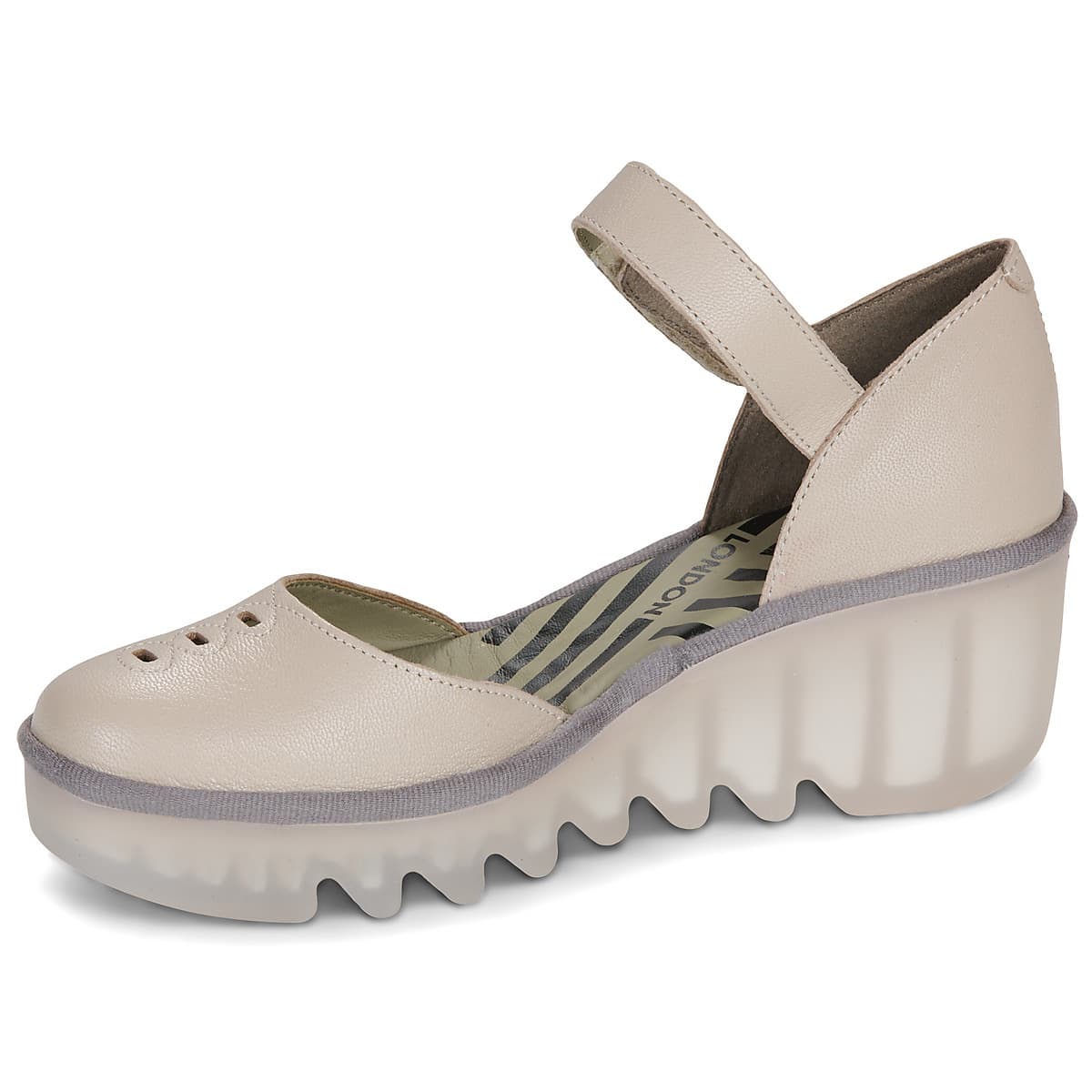 Women's Platforms Fly London Beige