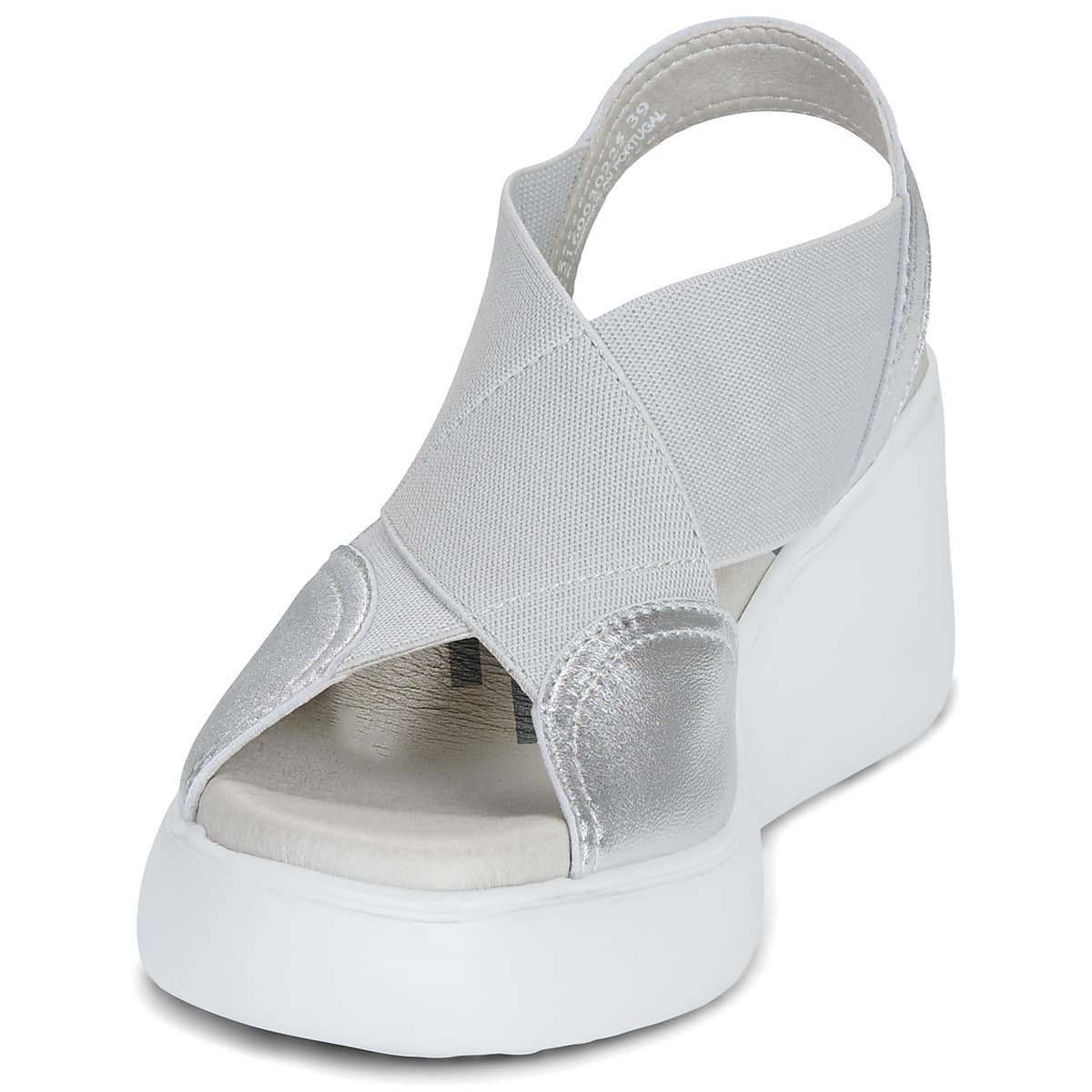 Women's Platforms Fly London Silver