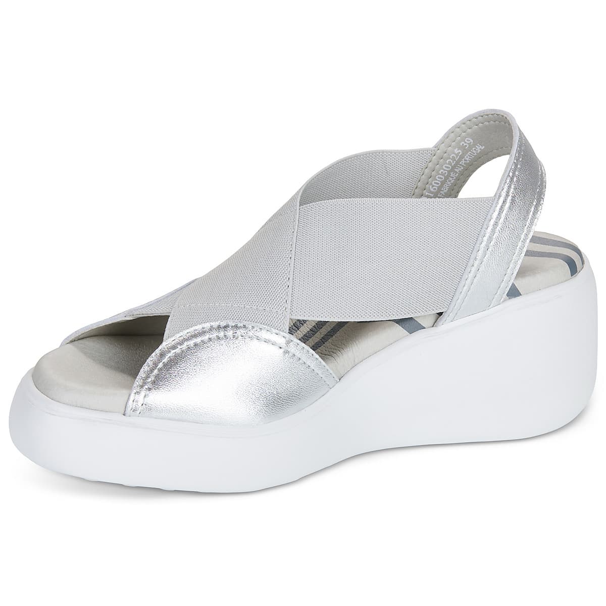 Women's Platforms Fly London Silver
