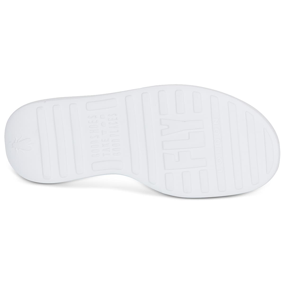 Women's Platforms Fly London Silver