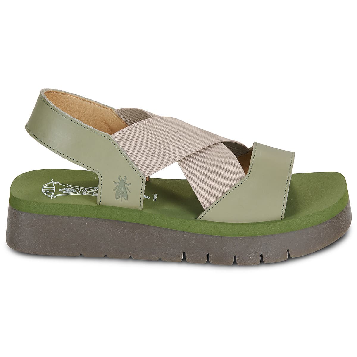 Women's Sandals Fly London Beige
