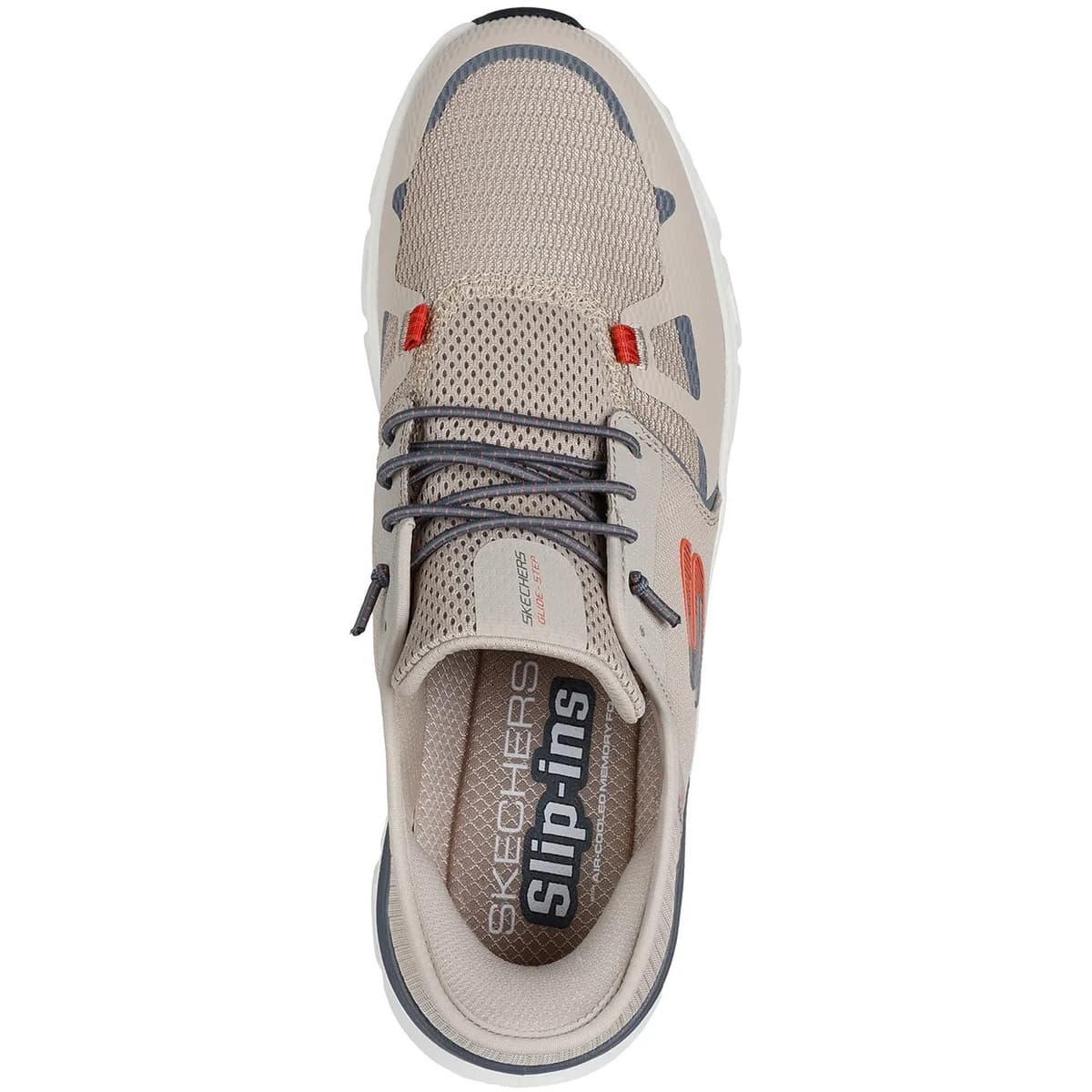 Men's Running Shoes Skechers Beige