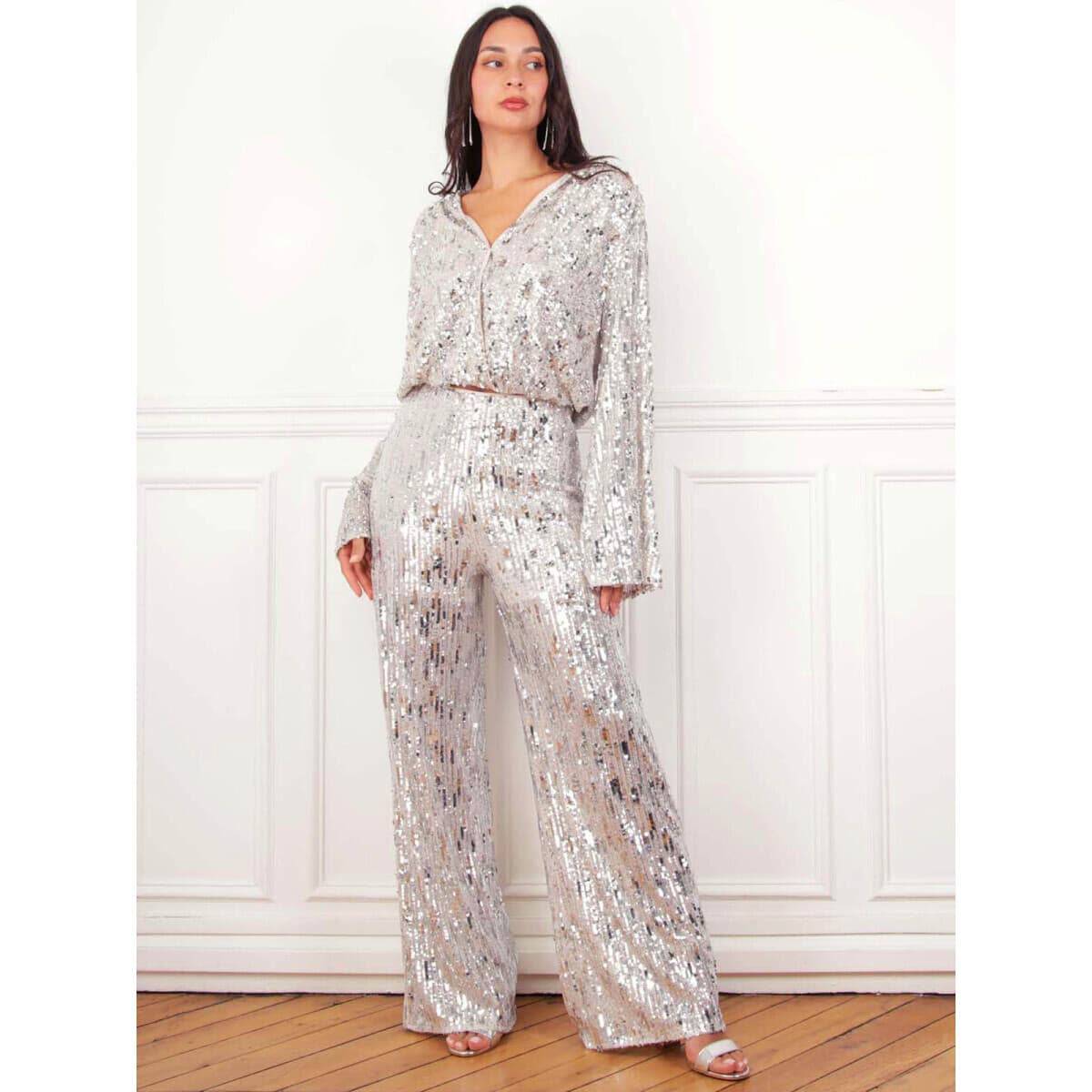 Women's Pants La Modeuse Silver