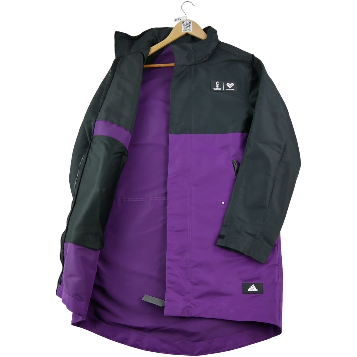 Men's Parkas adidas Purple