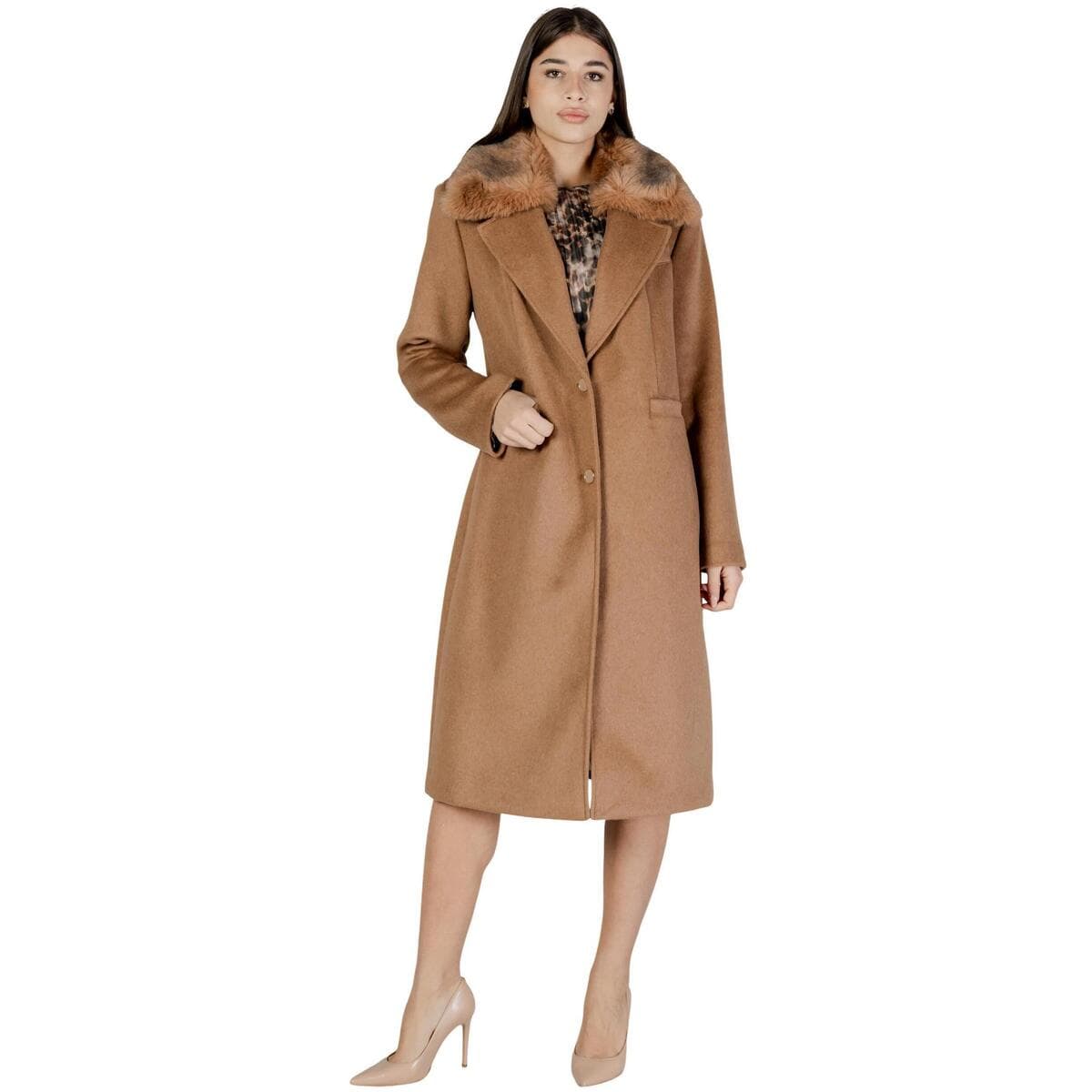 Women's Coats Guess Beige
