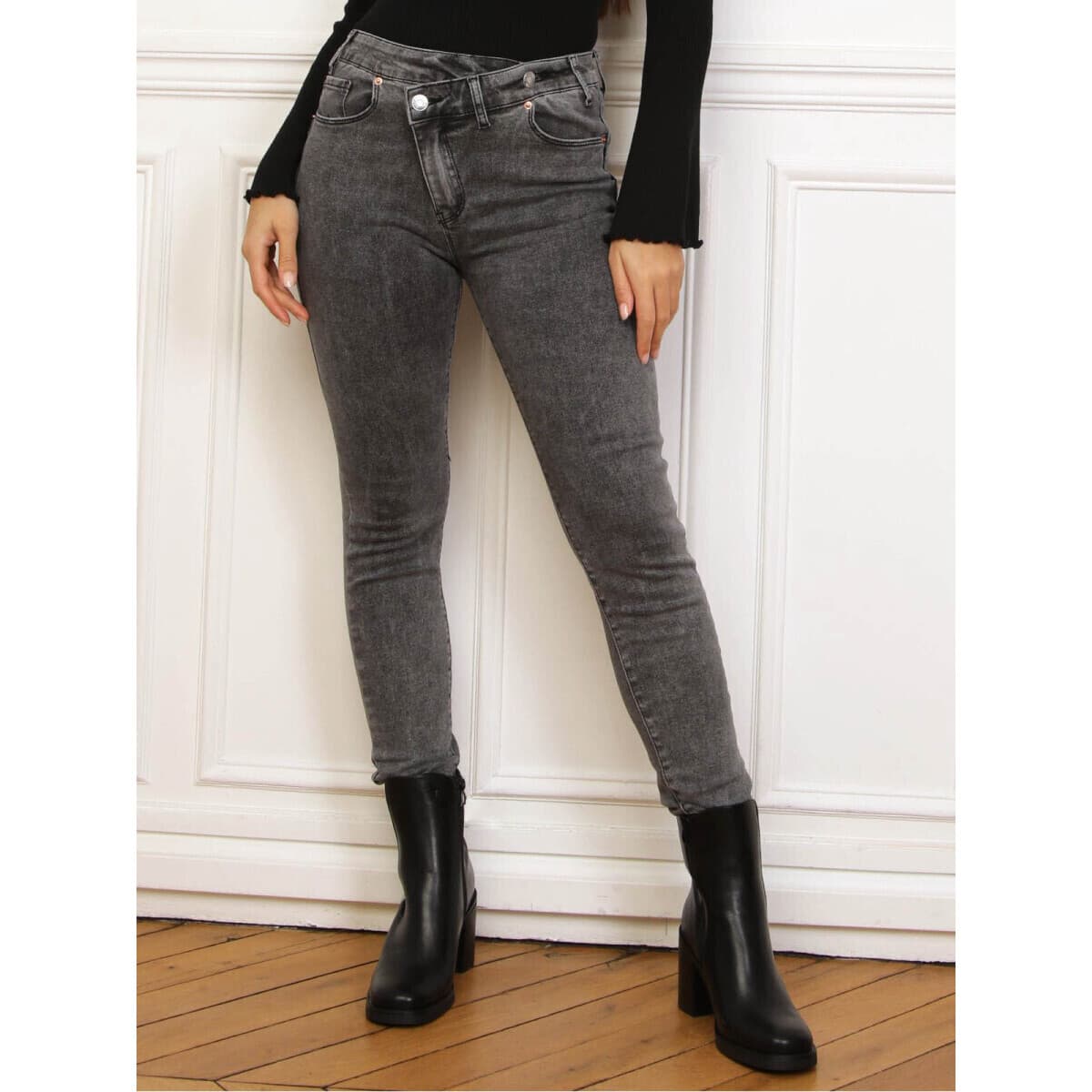 Women's Jeans La Modeuse Gray