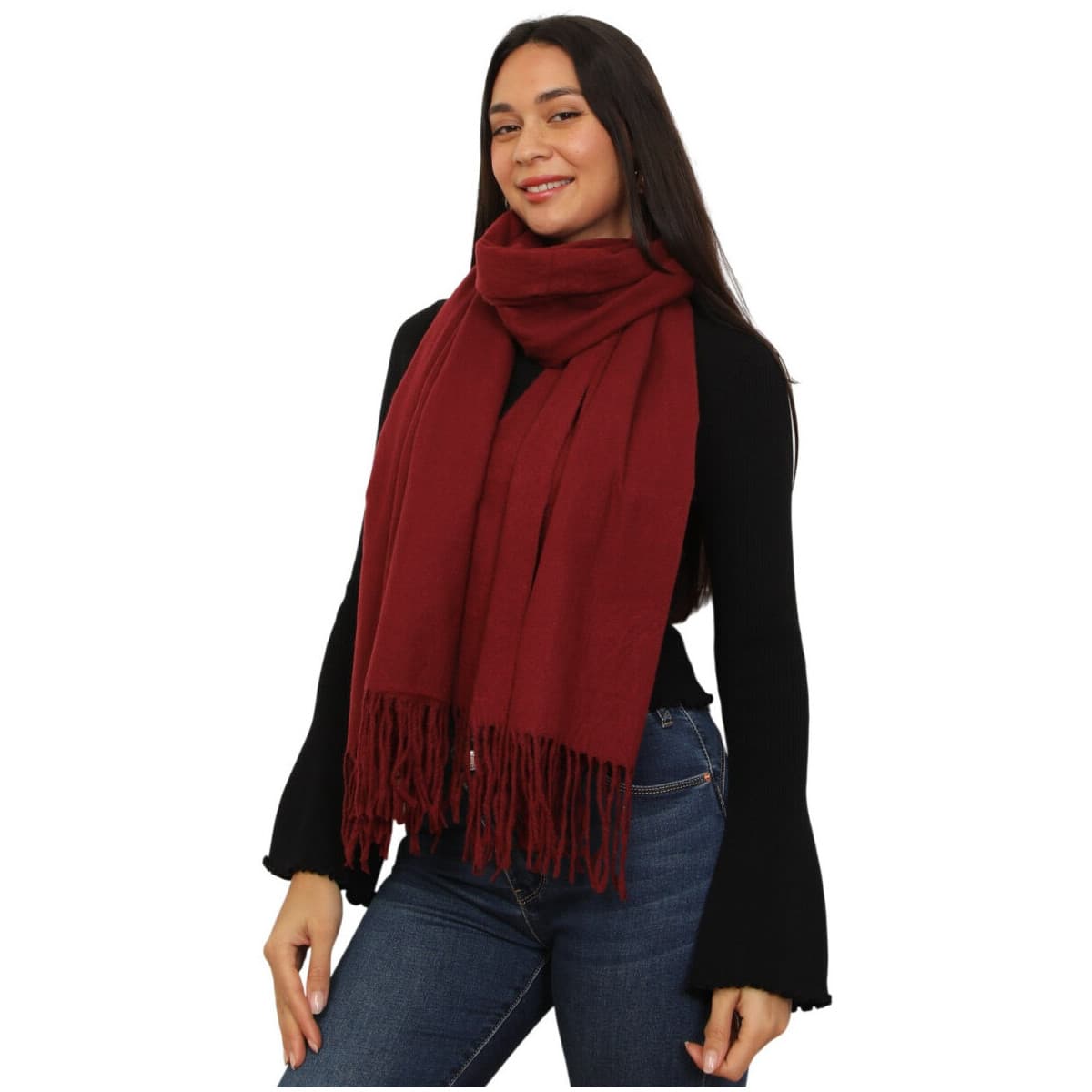 Women's Scarves La Modeuse Bordeaux