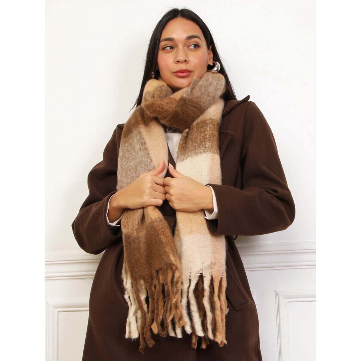 Women's Scarves La Modeuse Brown