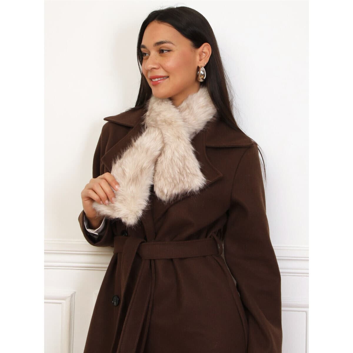 Women's Scarves La Modeuse Beige