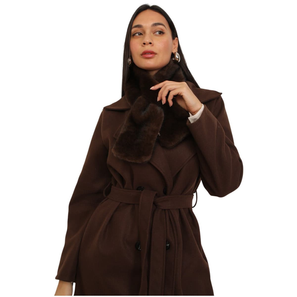 Women's Scarves La Modeuse Brown