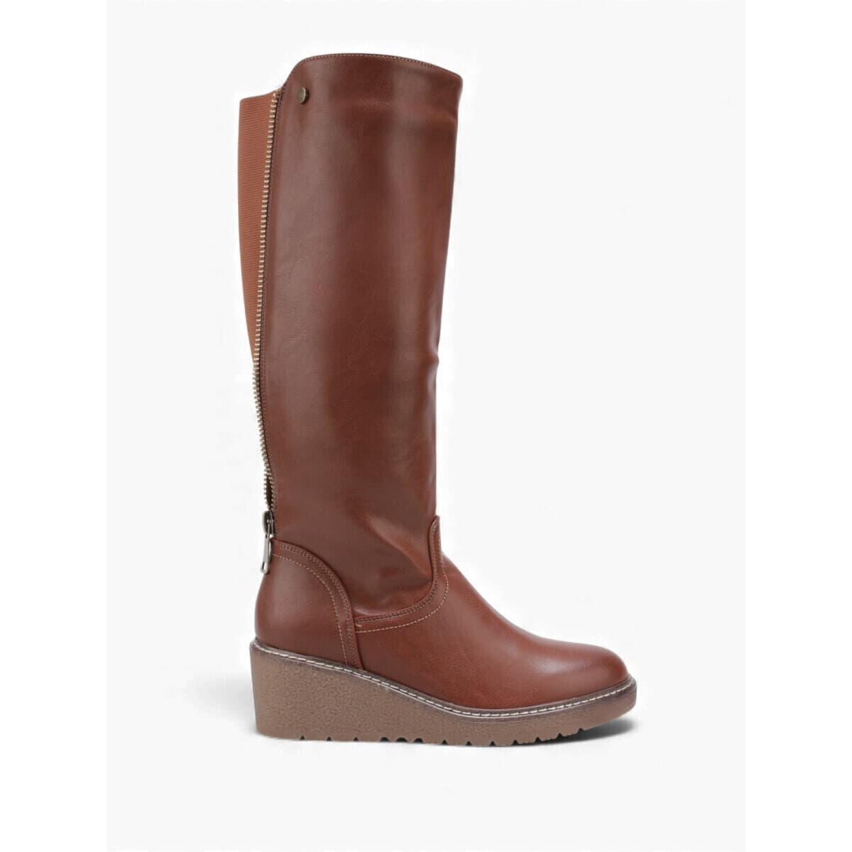 Μπότες με τακούνι La Modeuse 77281_P183117