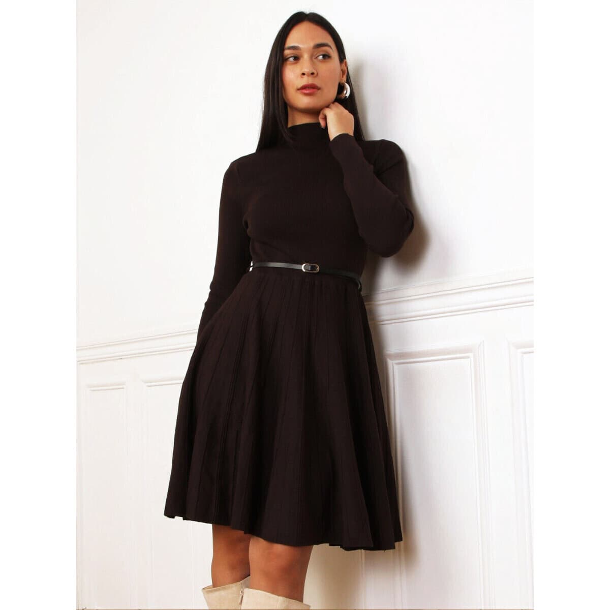 Women's Dresses La Modeuse Brown