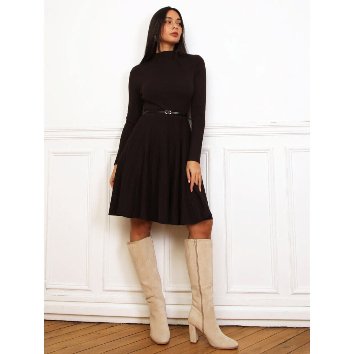 Women's Dresses La Modeuse Brown