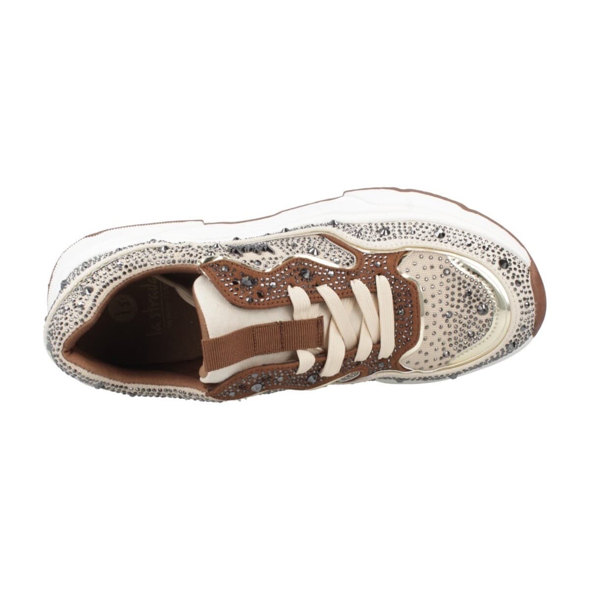 Women's Sneakers La Strada Beige
