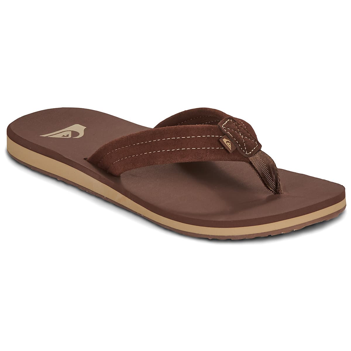 Men's Flip Flops Quiksilver Brown