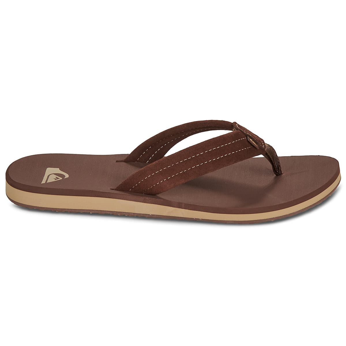 Men's Flip Flops Quiksilver Brown
