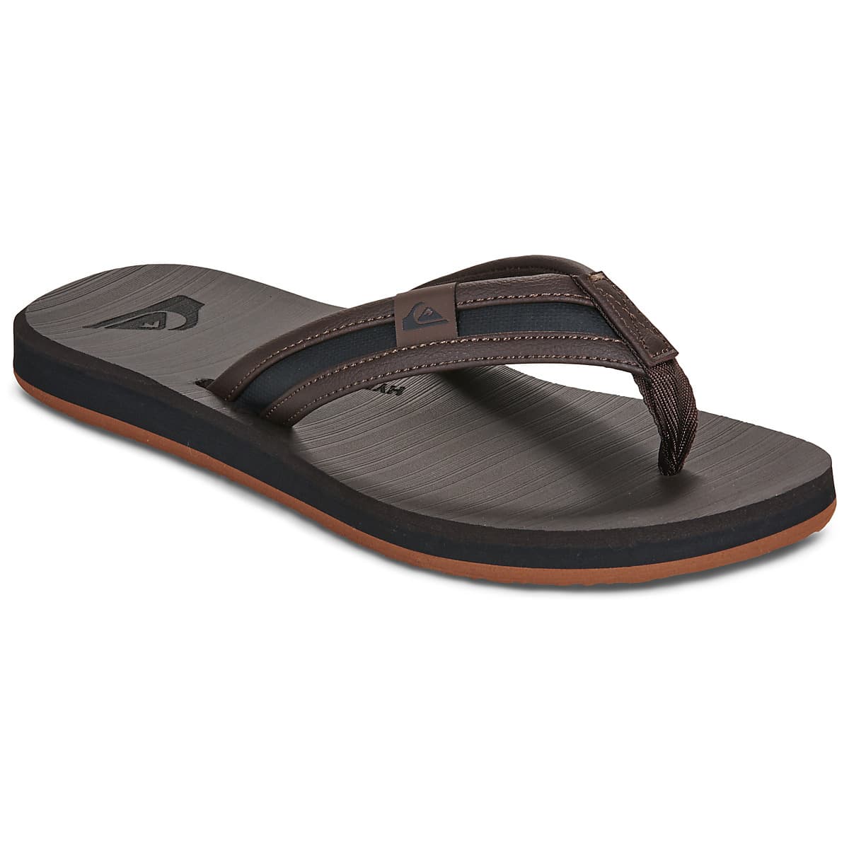 Men's Flip Flops Quiksilver Brown