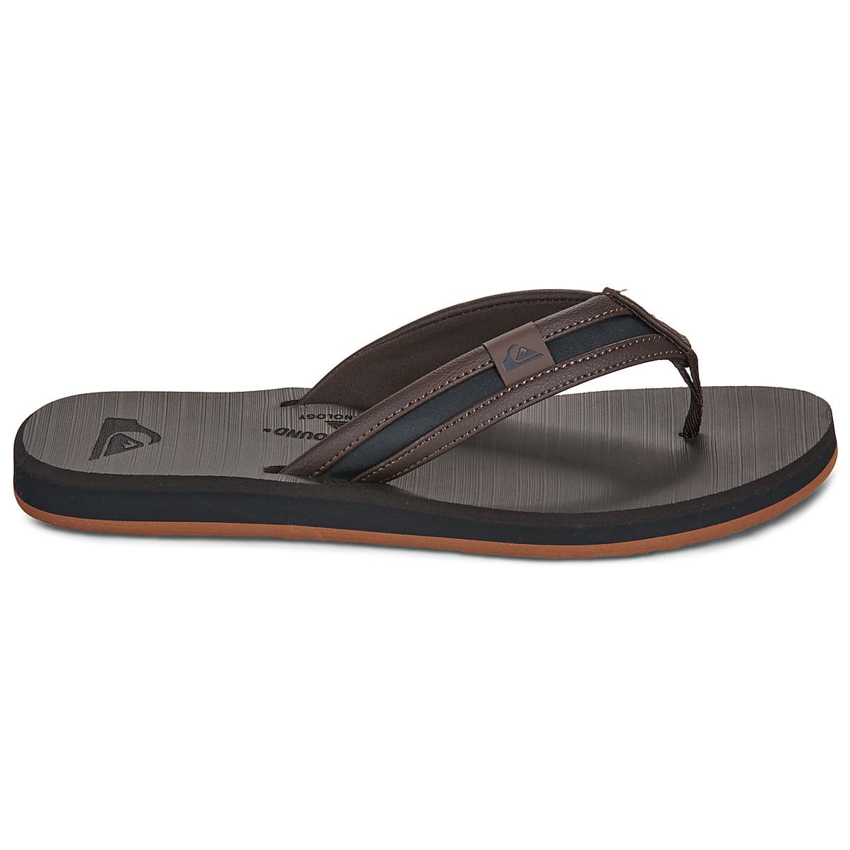Men's Flip Flops Quiksilver Brown