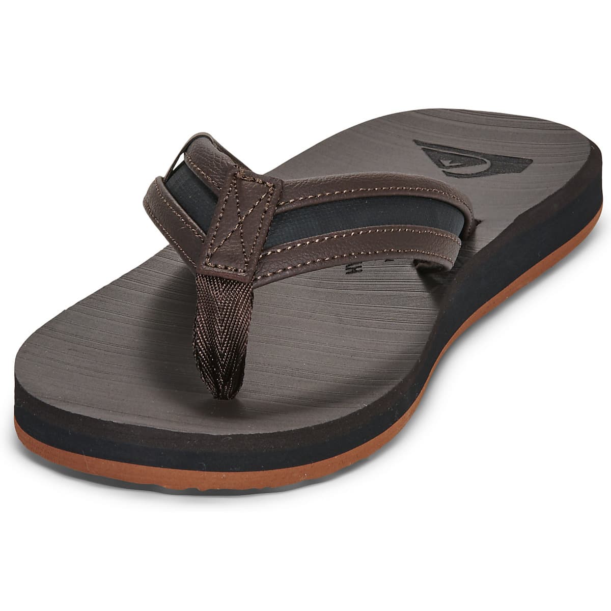 Men's Flip Flops Quiksilver Brown