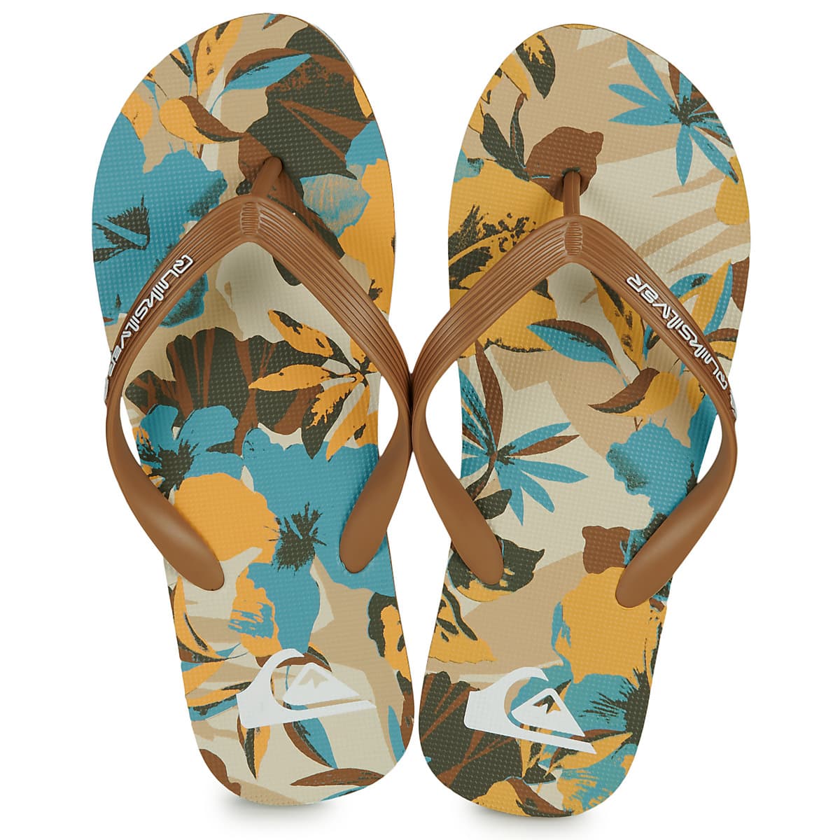 Men's Flip Flops Quiksilver Beige