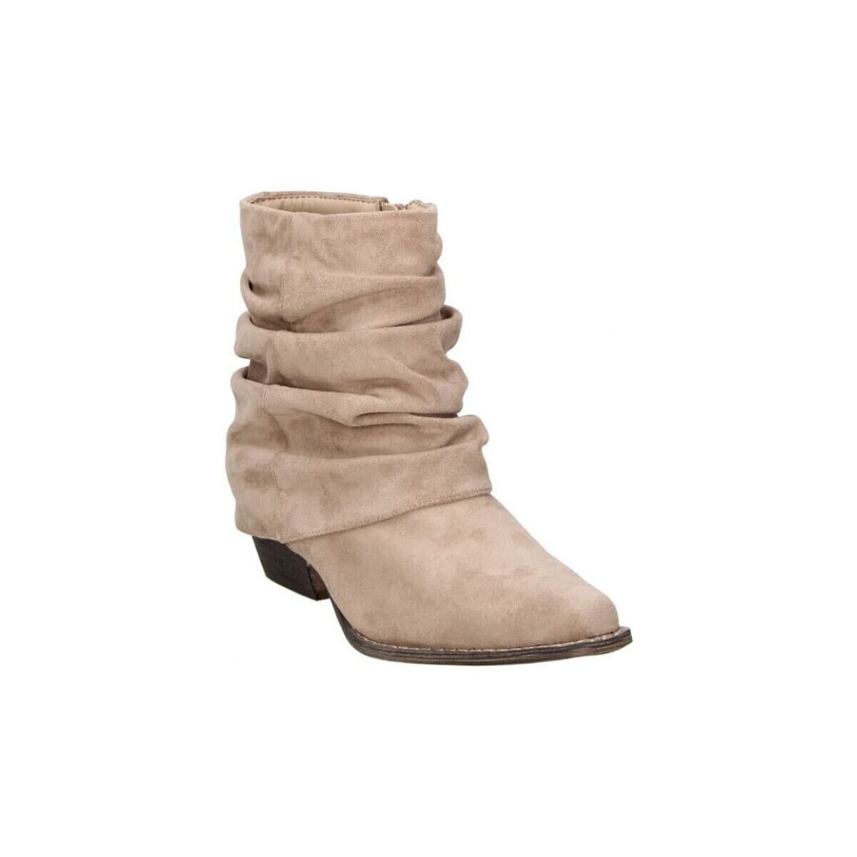 Women's Ankle Boots Buonarotti Beige