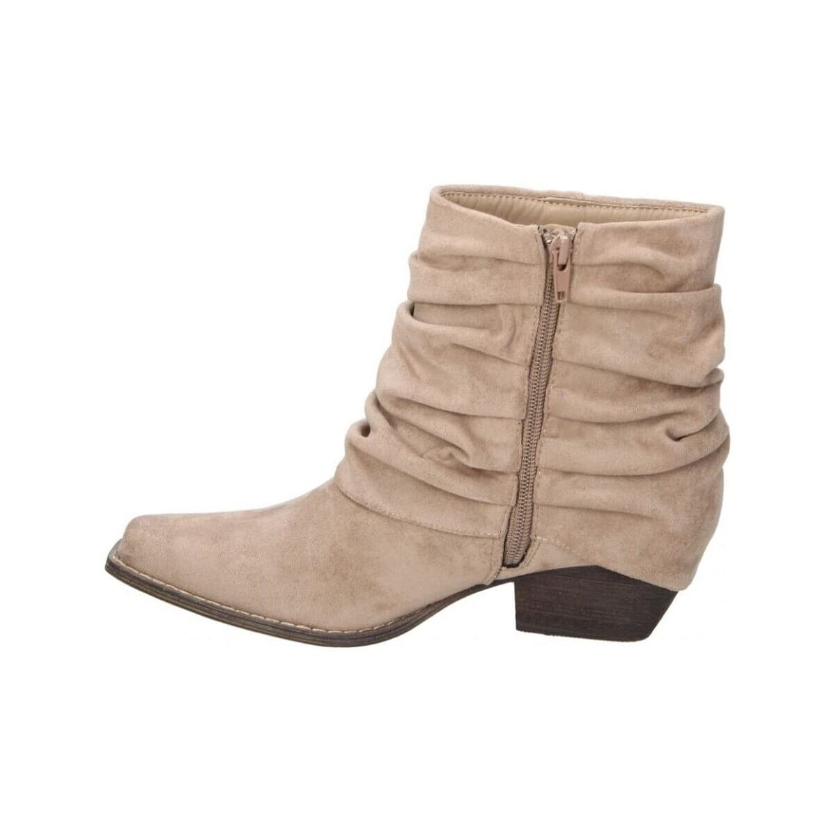 Women's Ankle Boots Buonarotti Beige