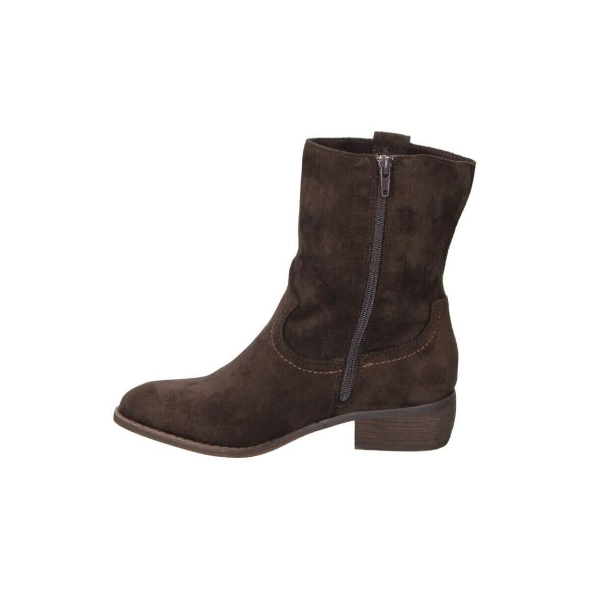 Women's Ankle Boots Buonarotti Brown