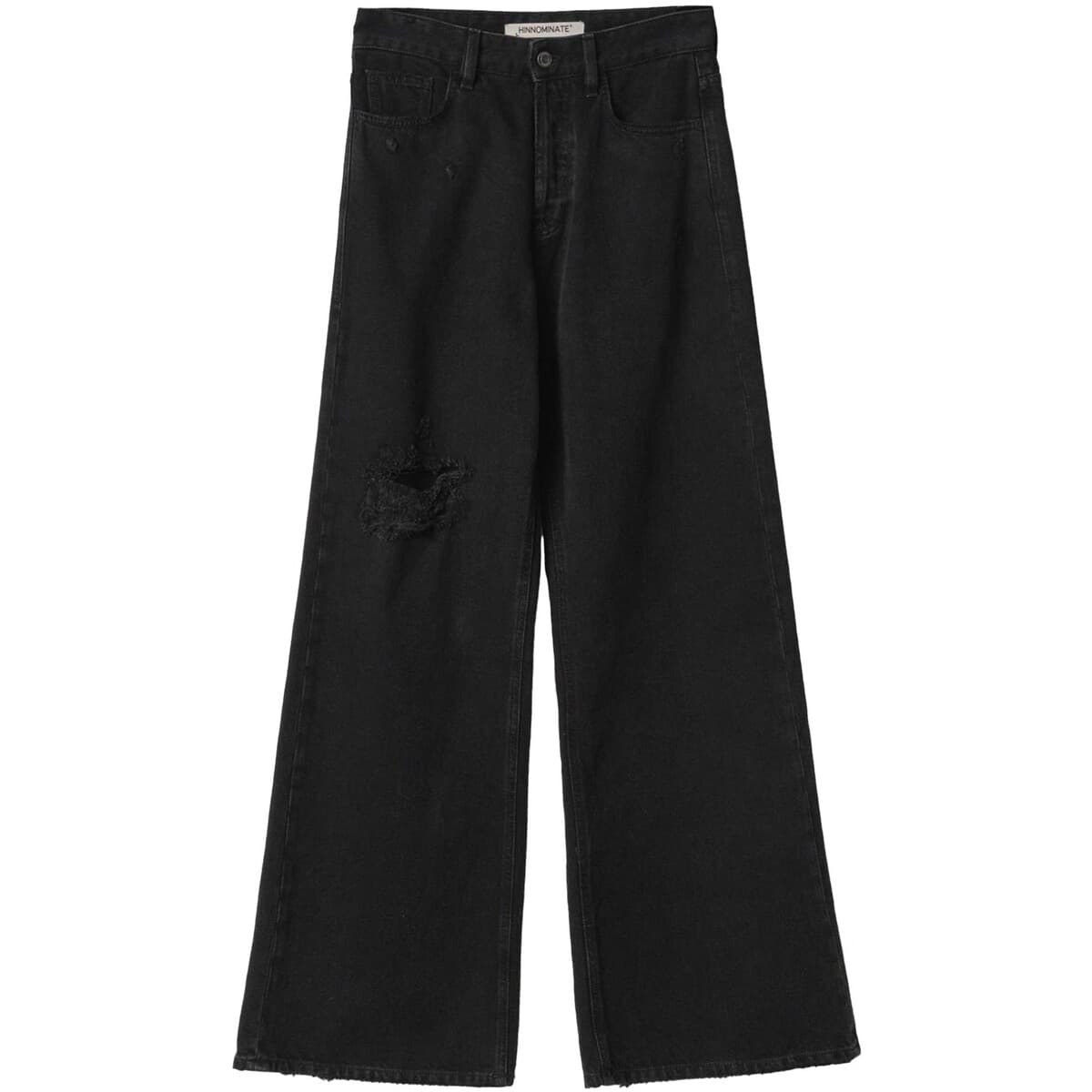 φαρδιά / καμπάνα Hinnominate Jeans A Palazzo Con Rotture A Vita Bassa