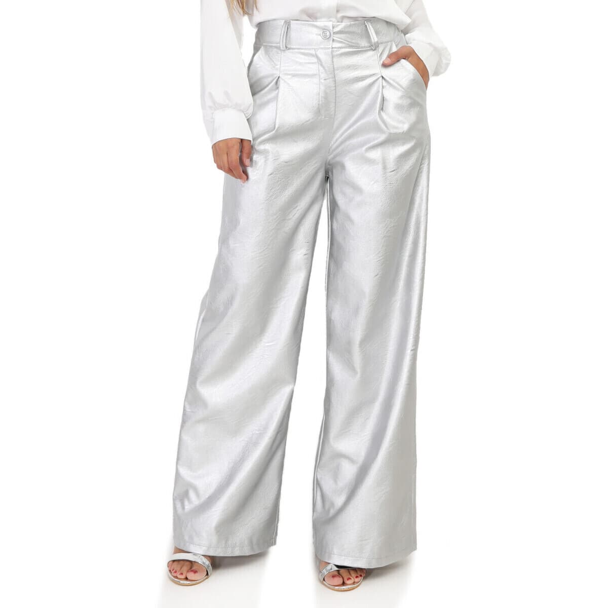 Women's Pants La Modeuse Silver