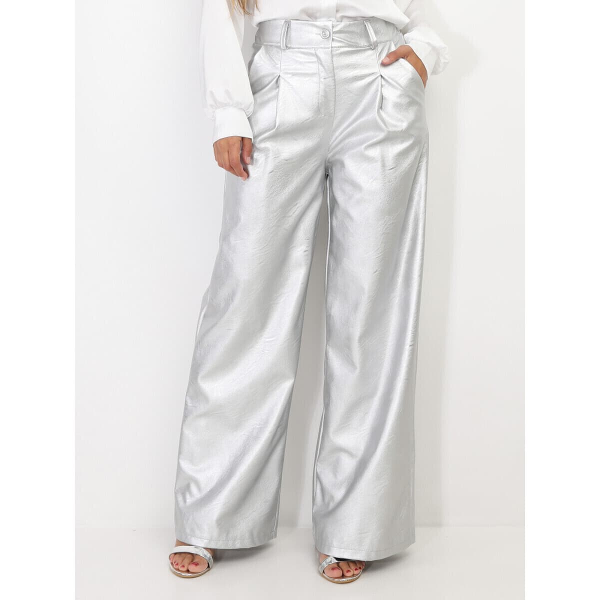 Women's Pants La Modeuse Silver