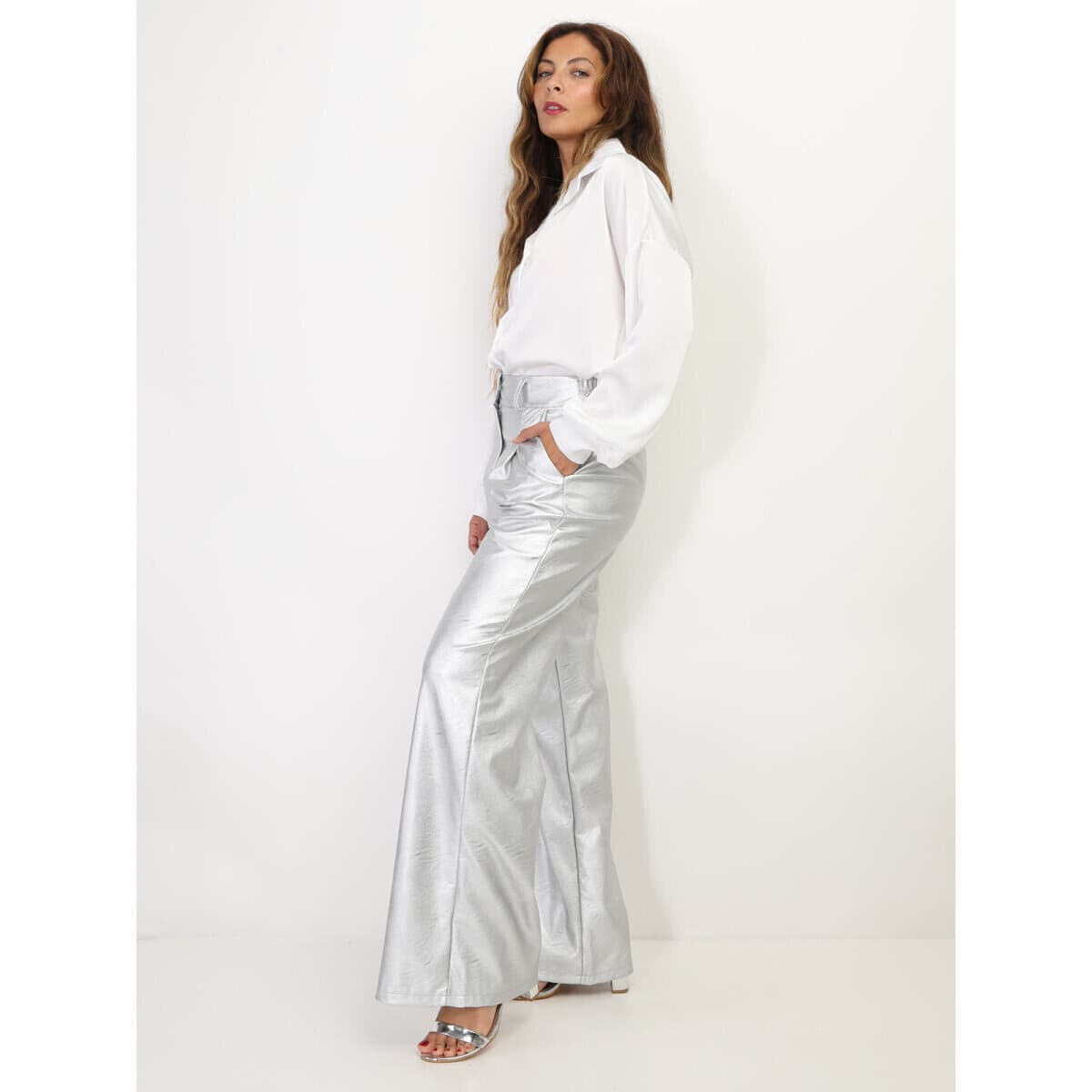 Women's Pants La Modeuse Silver