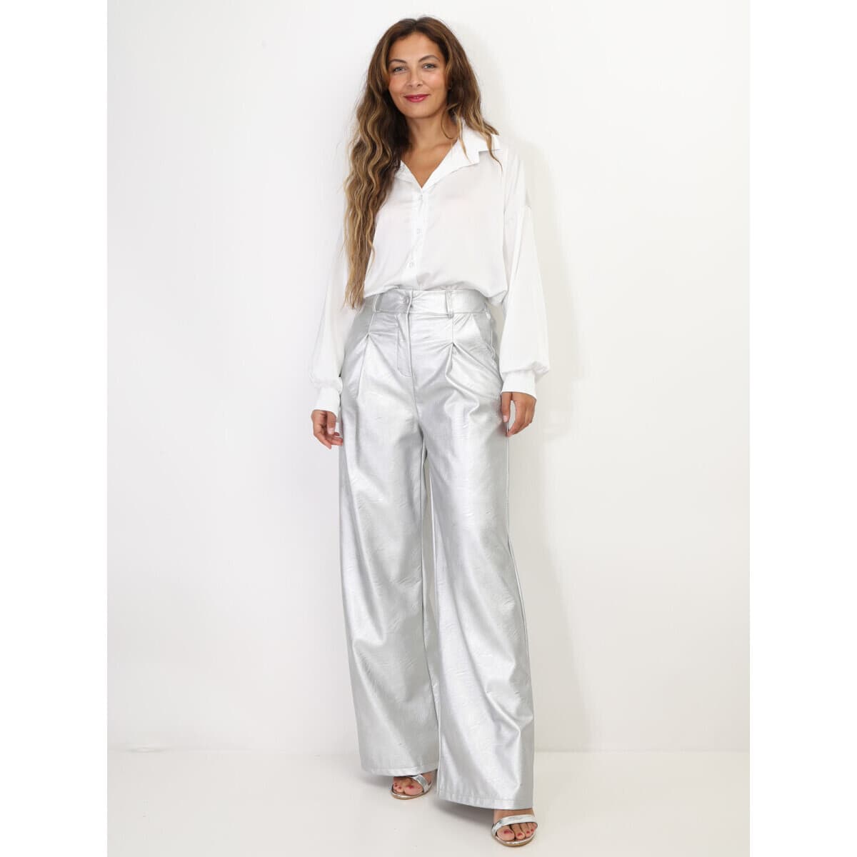 Women's Pants La Modeuse Silver