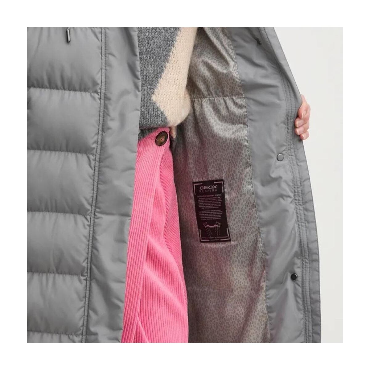 Women's Jackets Geox Gray