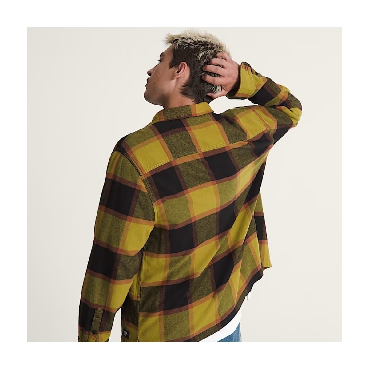 Men's Shirts Vans Green