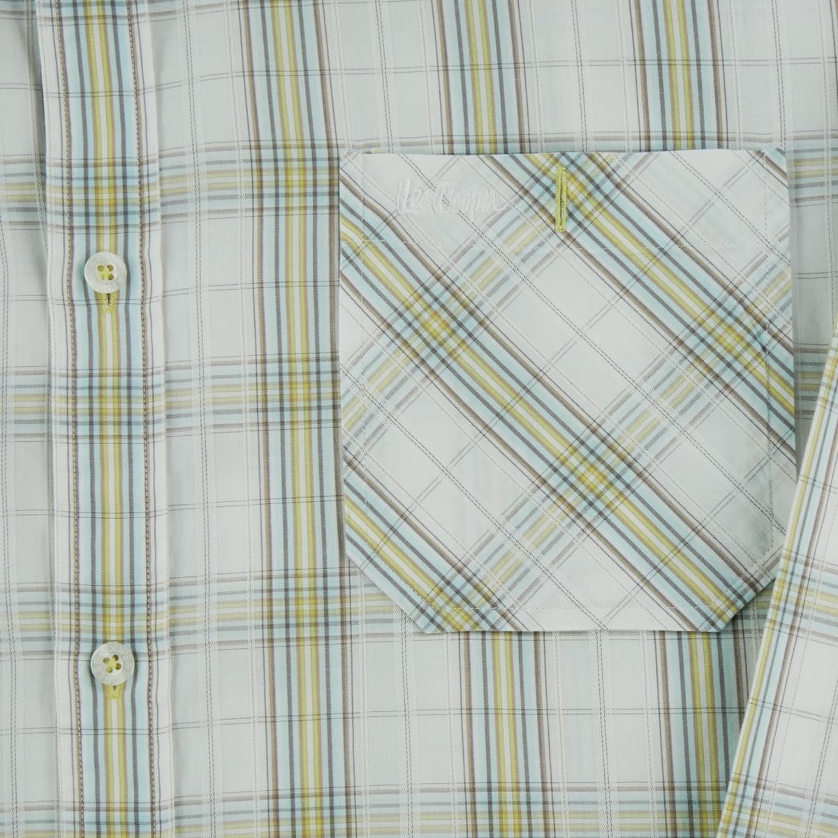 Men's Shirts Lee White