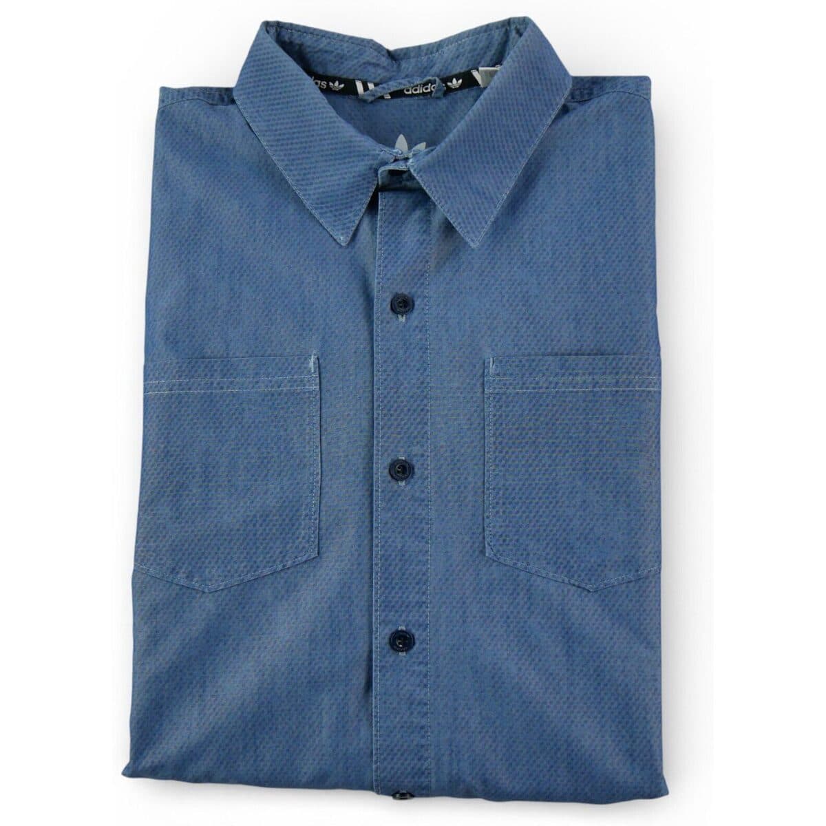 Men's Shirts adidas Blue