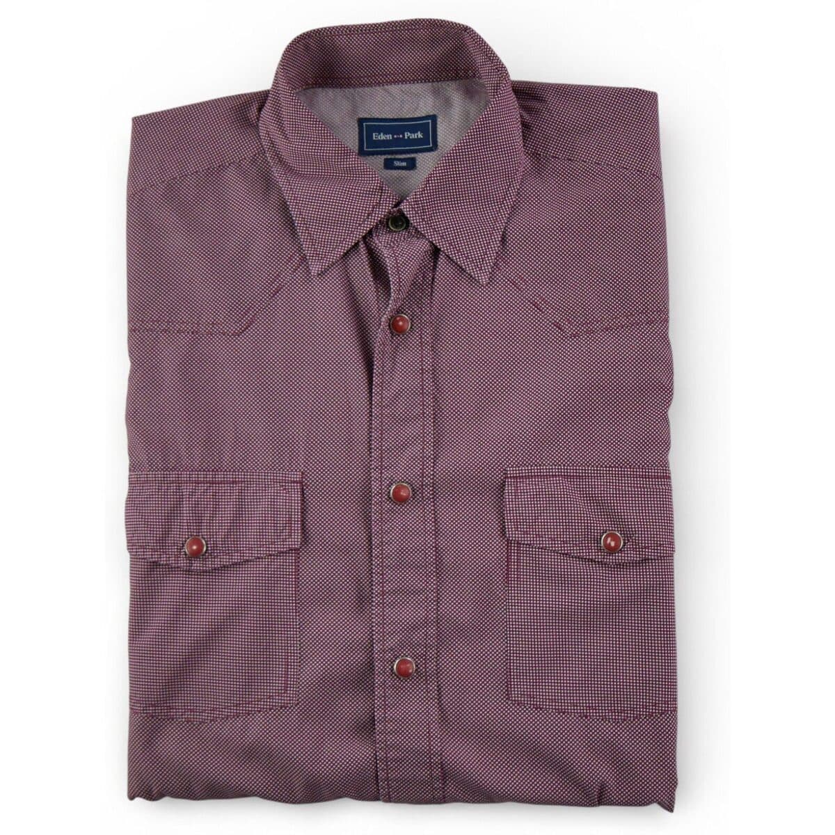 Men's Shirts Eden Park Red