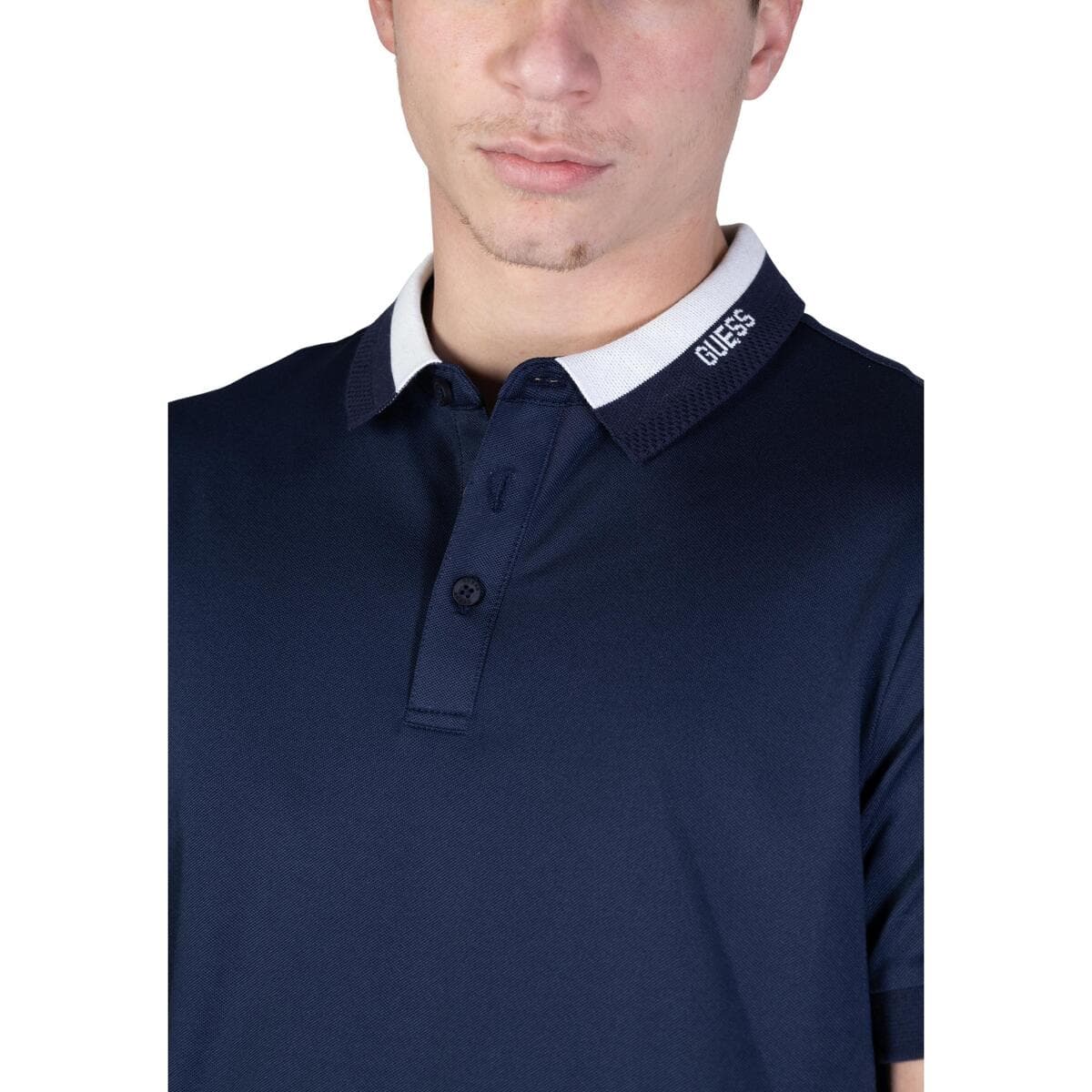 Men's Polo Shirts Guess Blue