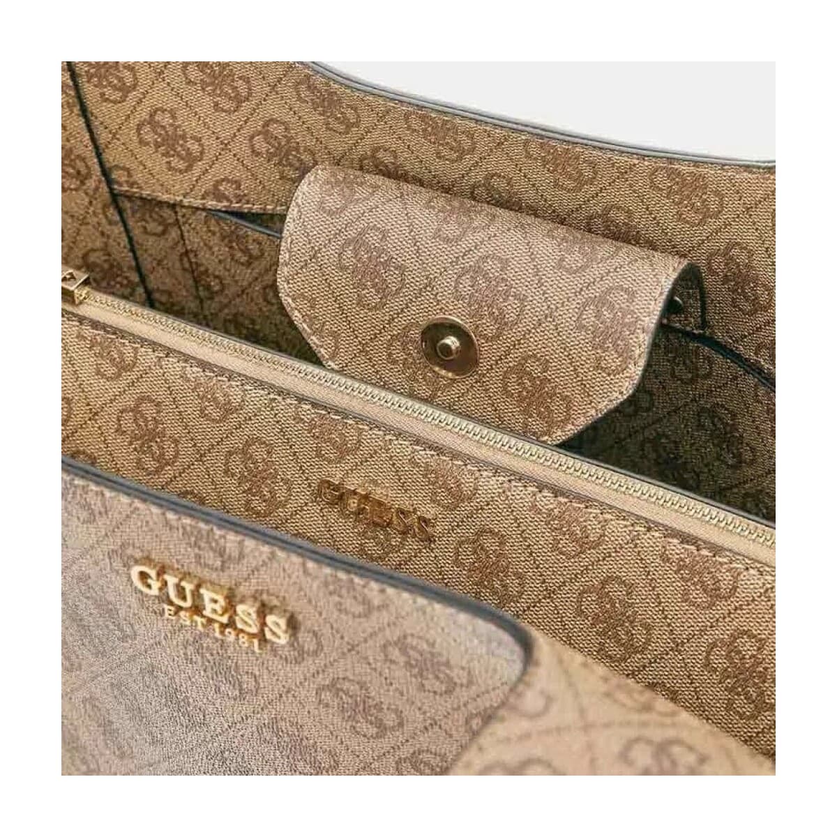 Women's Handbags Guess Brown