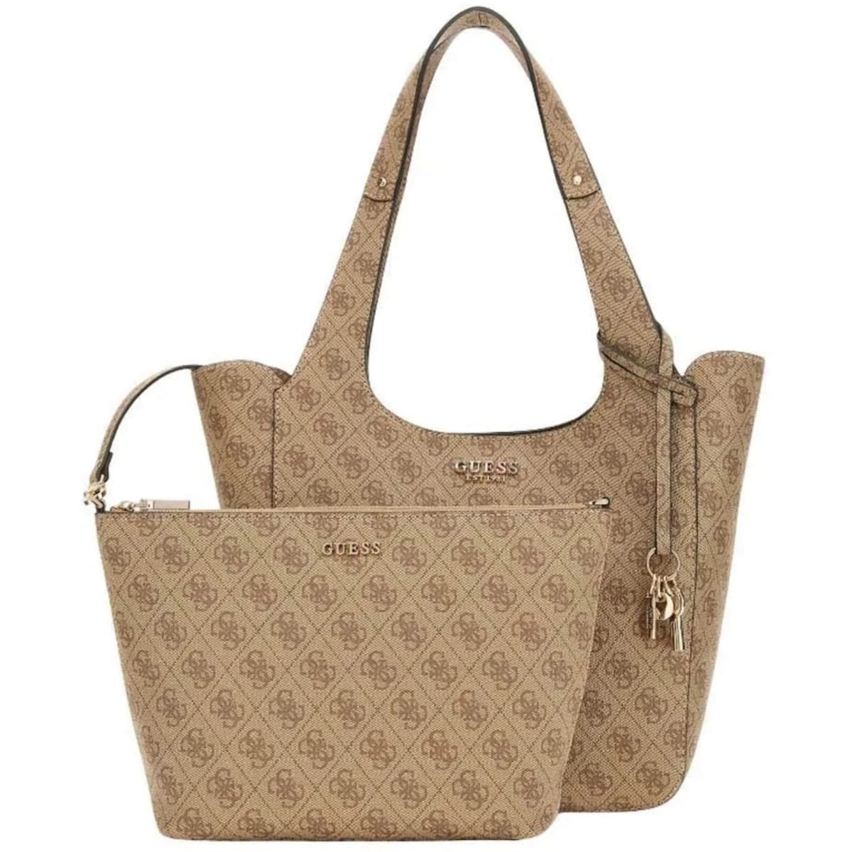 Women's Handbags Guess Brown