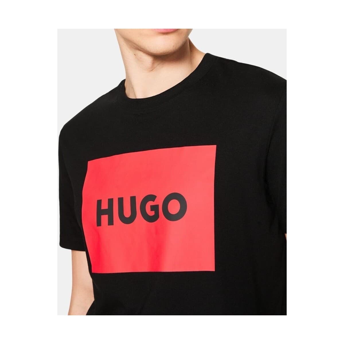 Men's T-Shirts HUGO Black