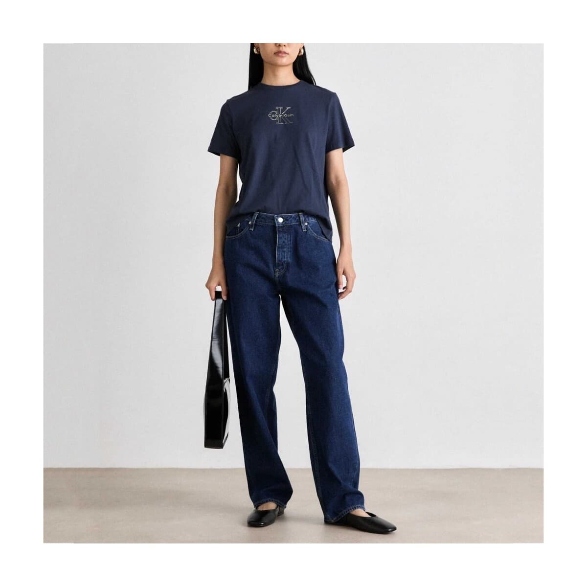 Women's T-Shirts Calvin Klein Blue